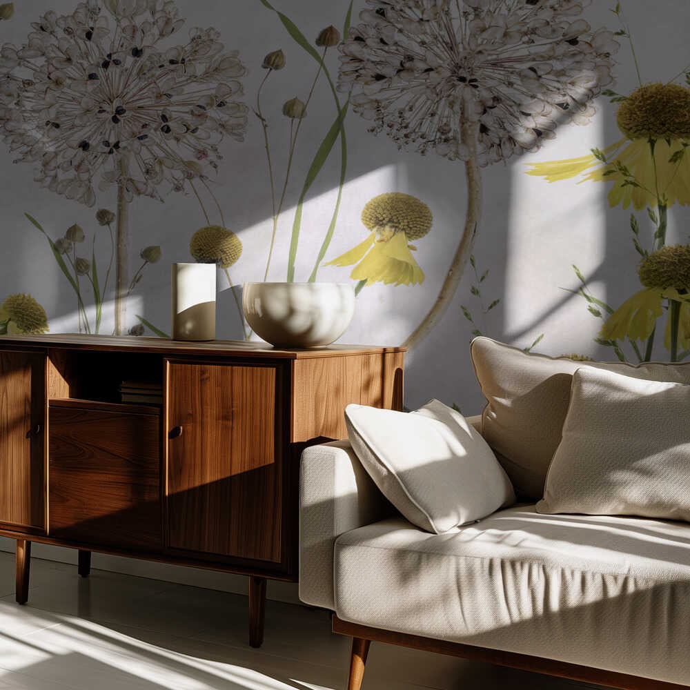 Zierlauch und Sonnenbraut | Hintergrundbild