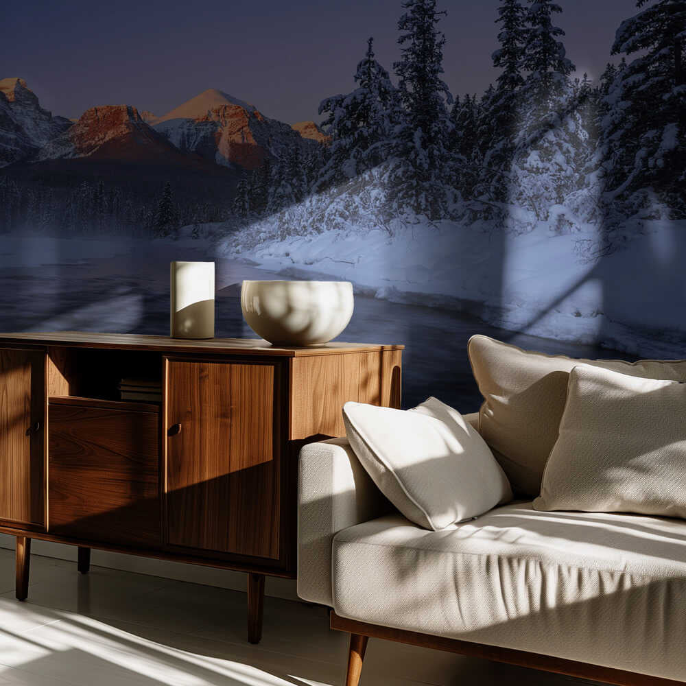 Winter Canadian Rockies | Wallpaper