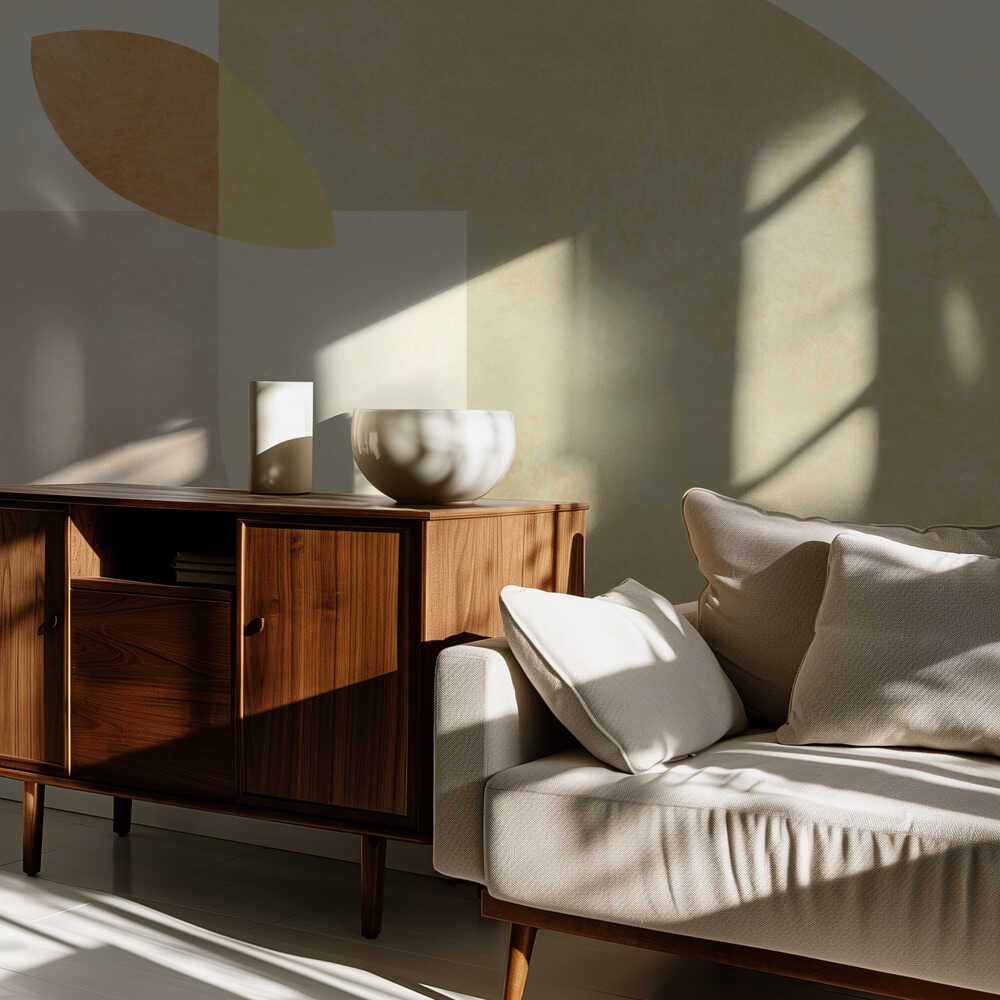 Aqua Shapes1 Kopie | Tapete