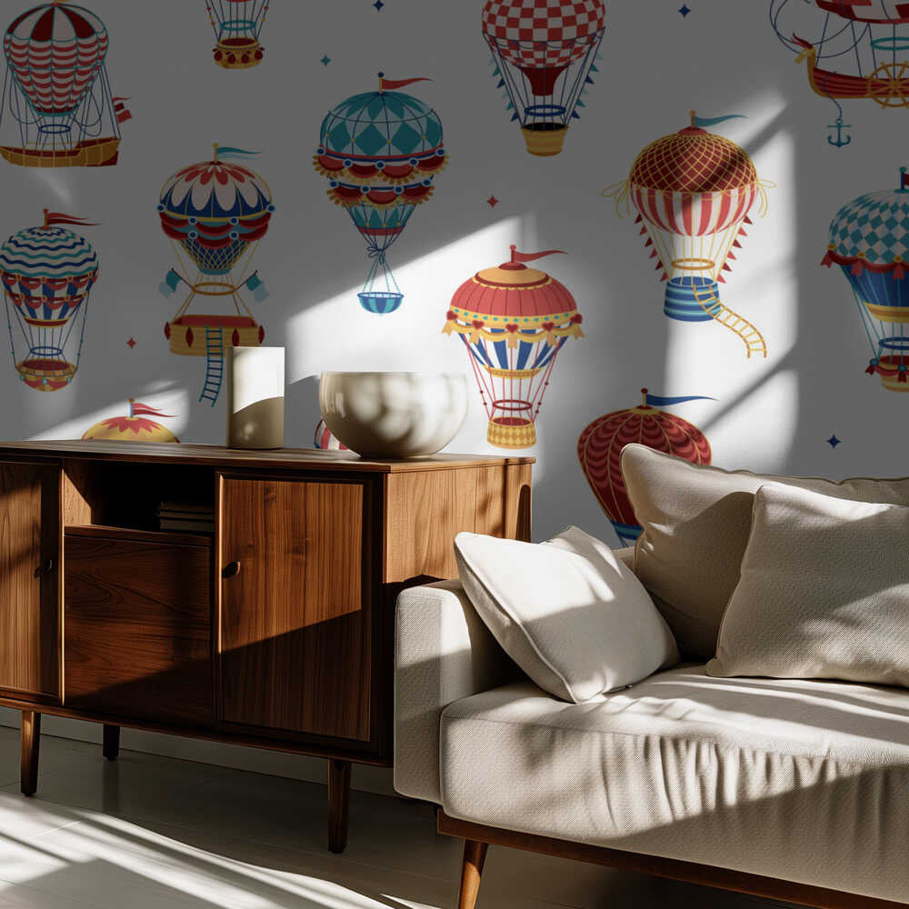 En haut, en haut et au loin_Blanc | Fond d'écran