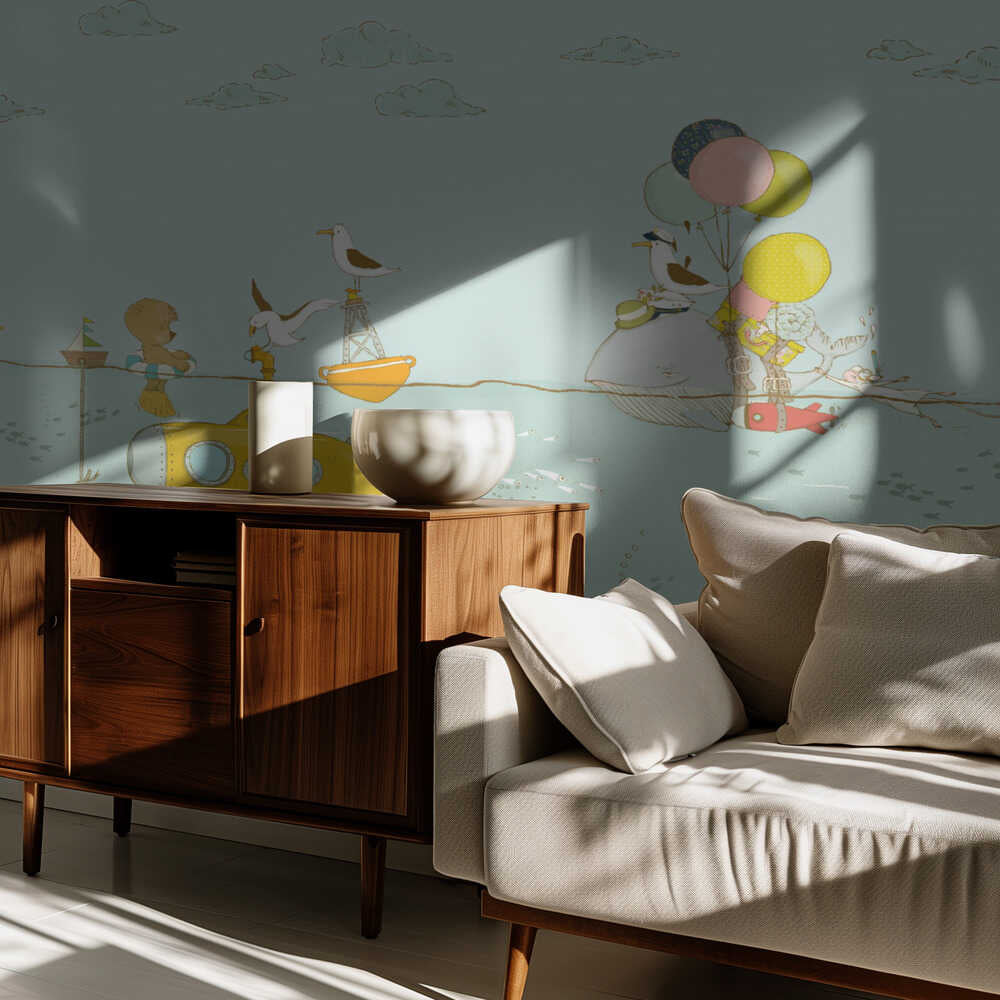 Sous-marin jaune | Fond d'écran