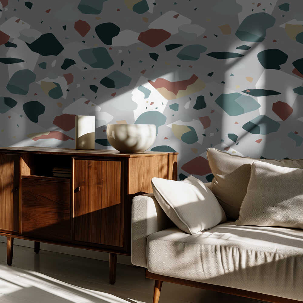 Terrazzo_Grau | Tapete