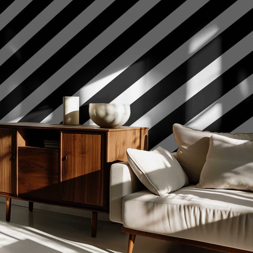 Black and White Stripes | Wallpaper