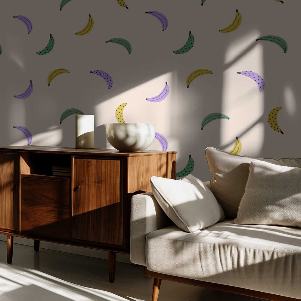 Bananes (motif) | Papier peint