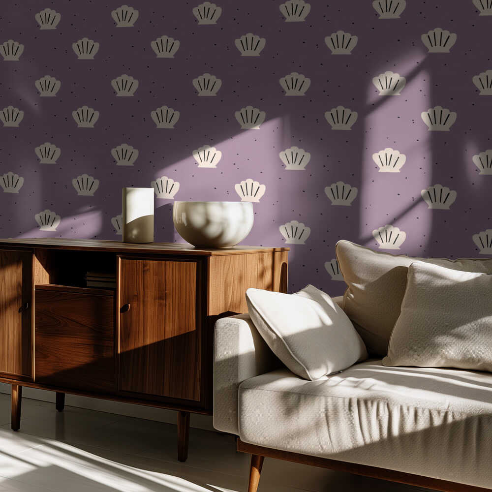 Muscheln (Musterdesign) | Tapete