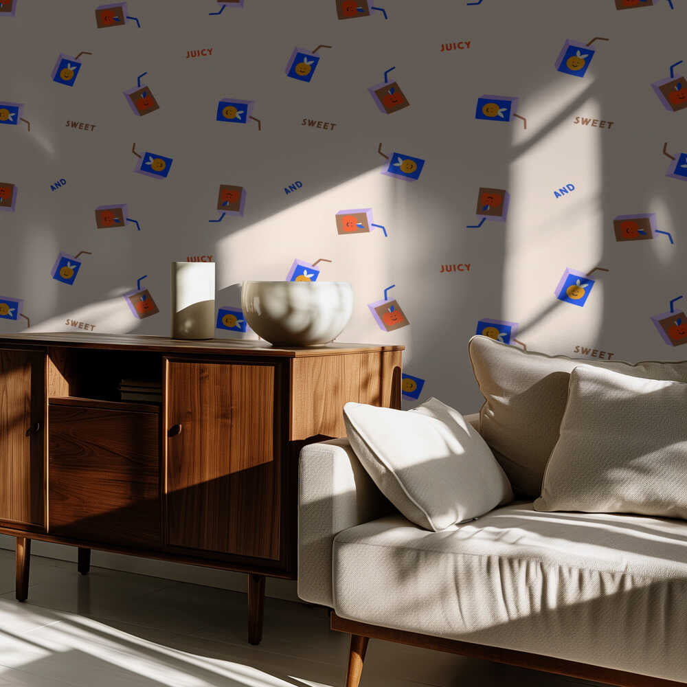 Süß und saftig (Musterdesign) | Tapete