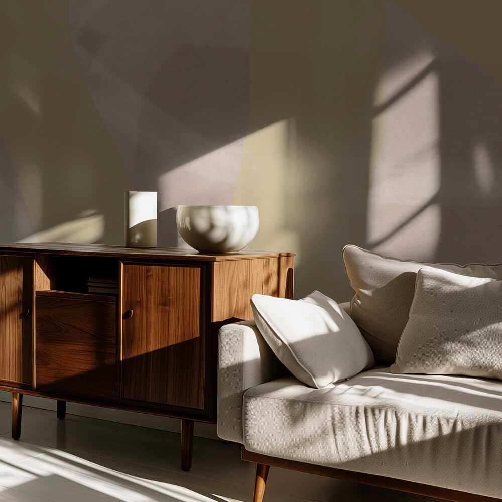 Aquarelle abstraite neutre dans les tons nude et pastel 11 | Fond d'écran