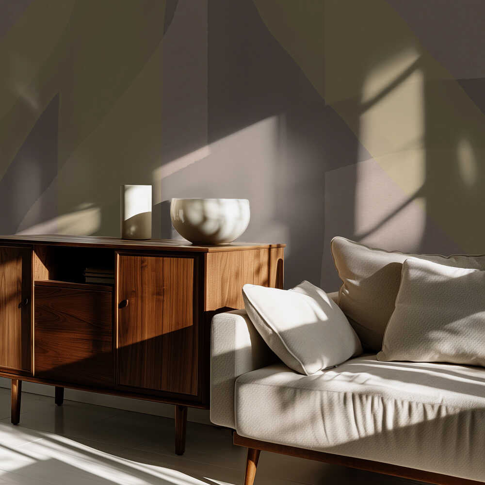 Aquarelle abstraite neutre dans les tons nude et pastel 4 | Fond d'écran