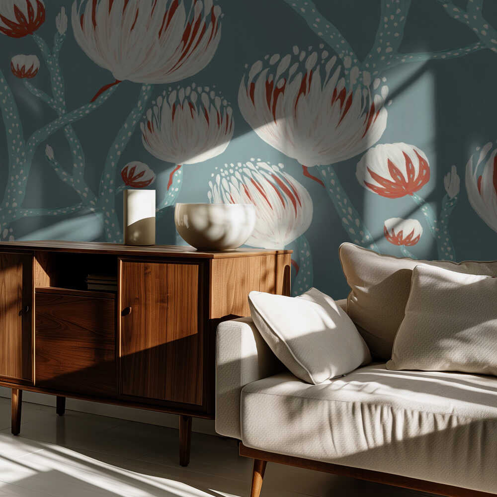 Dreamy Protea Blooms | Wallpaper