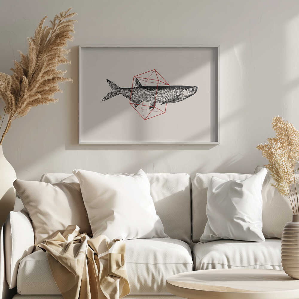 Fish In Geometrics Nº2 | Poster