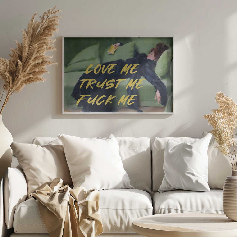 Love Me Trust Me Fuck Me / Yellow Version | Poster