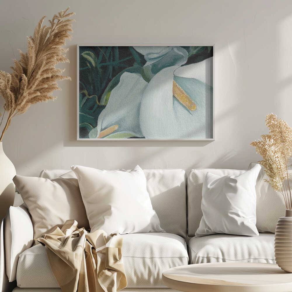 Small Arum 2 By Viccy Wanliss | Poster