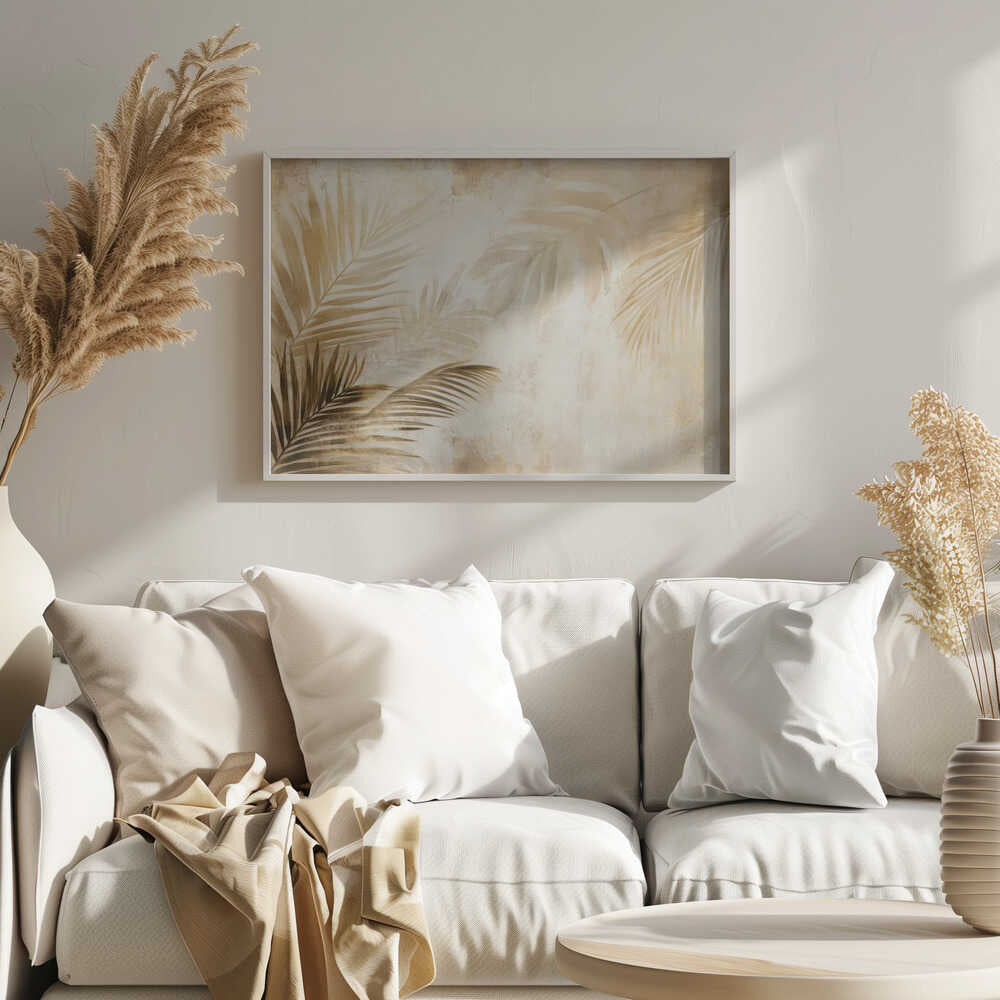 Tropische Palmenblätter | Poster