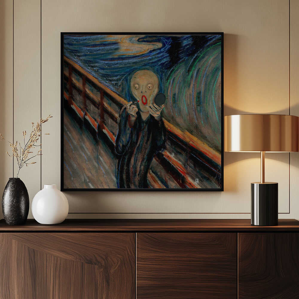 Schreiendes Make-up | Poster