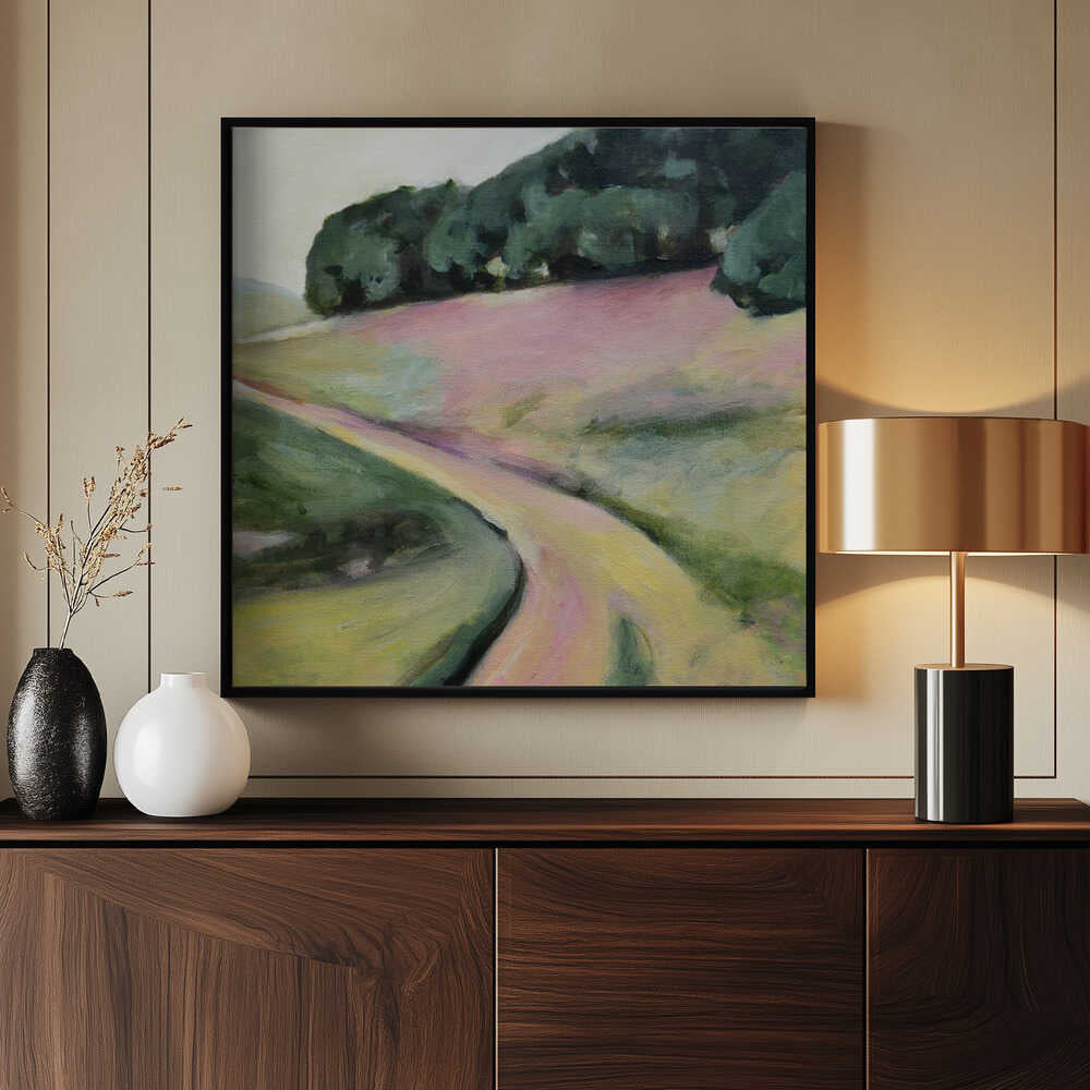 Pink Hills of Ca | Poster