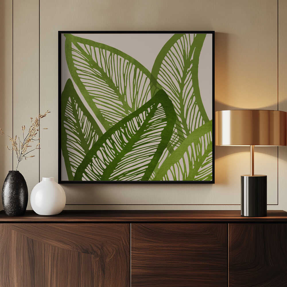 Green Tropics Sq | Poster