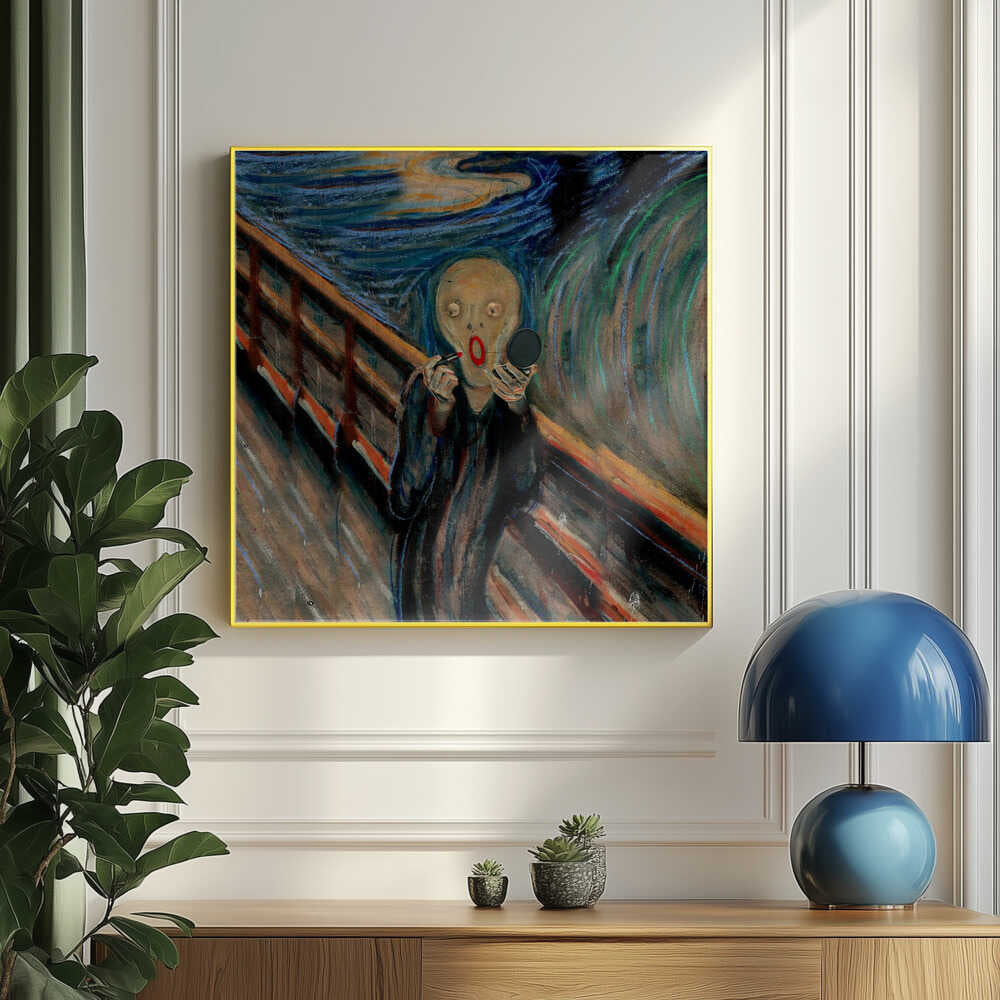 Schreiendes Make-up | Poster