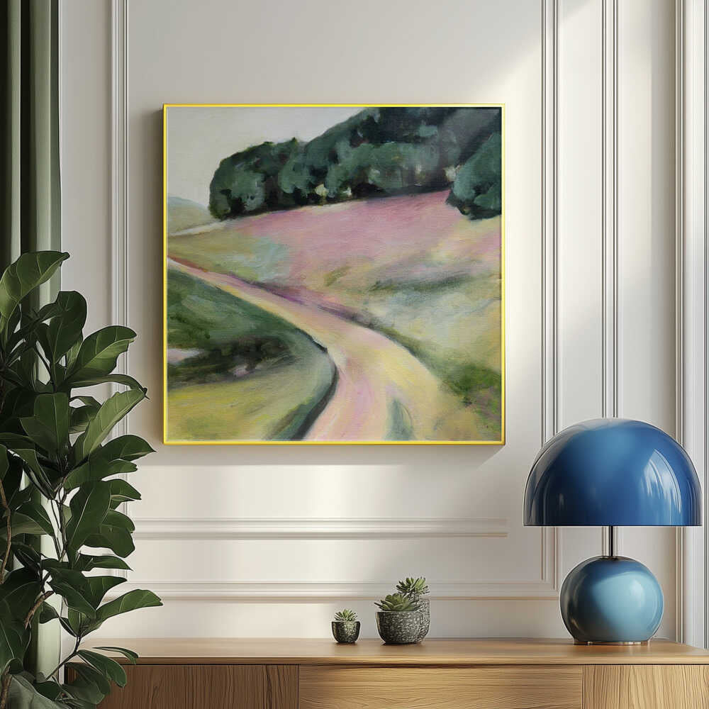 Pink Hills of Ca | Poster