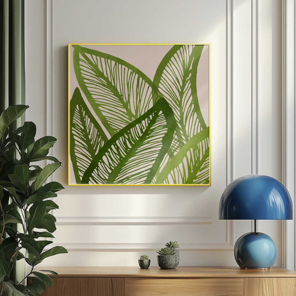 Green Tropics Sq | Poster