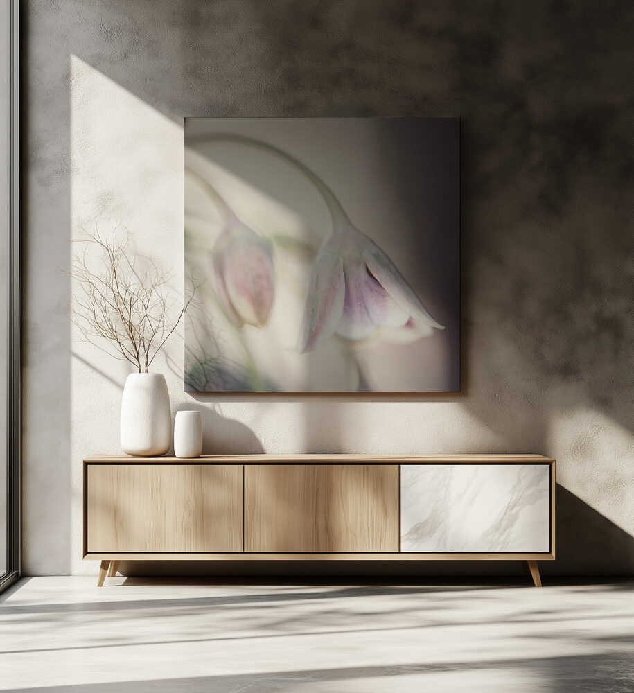 Zarte Rosatöne | Leinwand