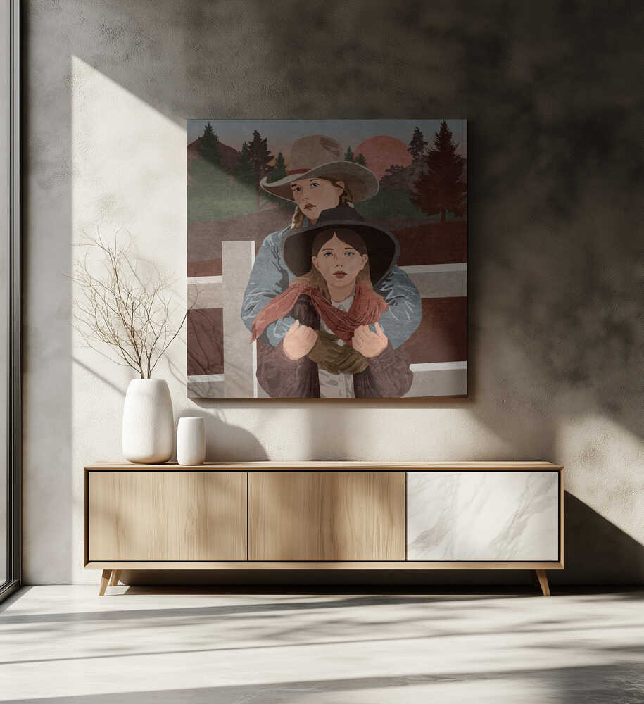 Sunset Riders | Canvas