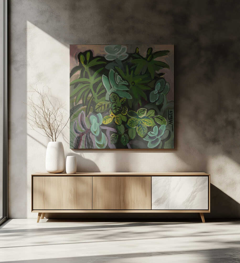 Meine Pflanzen | Leinwand