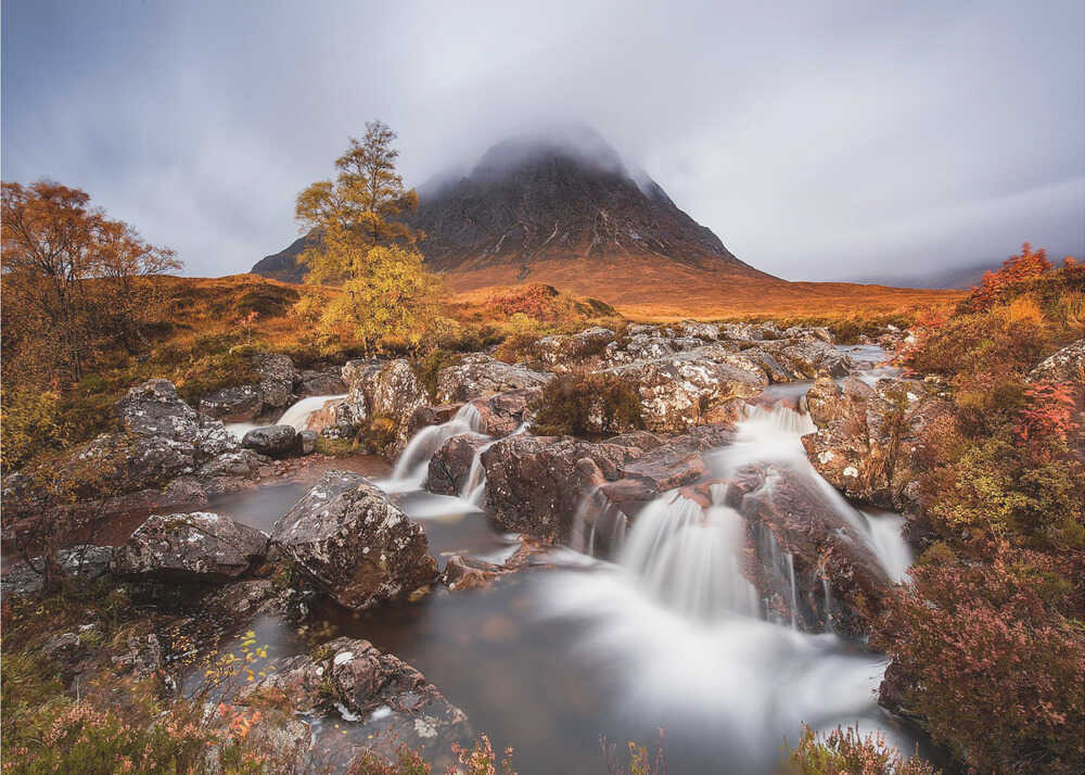 Herbst in Glencoe | Hintergrundbild