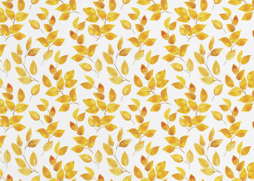 Geschwungene Blätter | Tapete