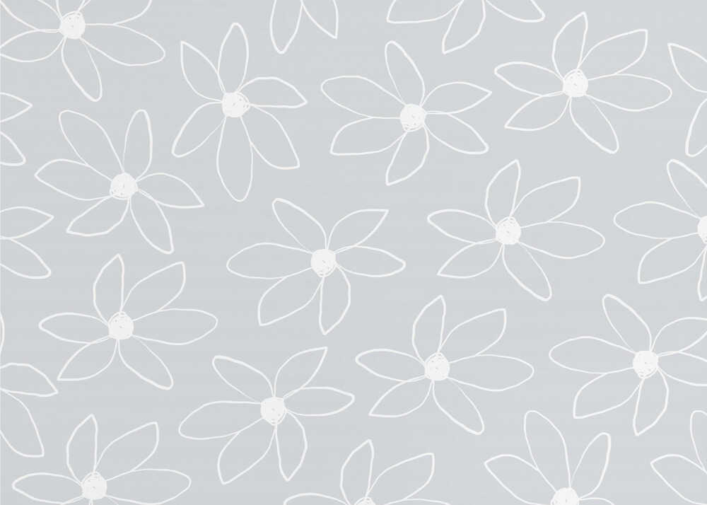 Luftige Blumen | Tapete