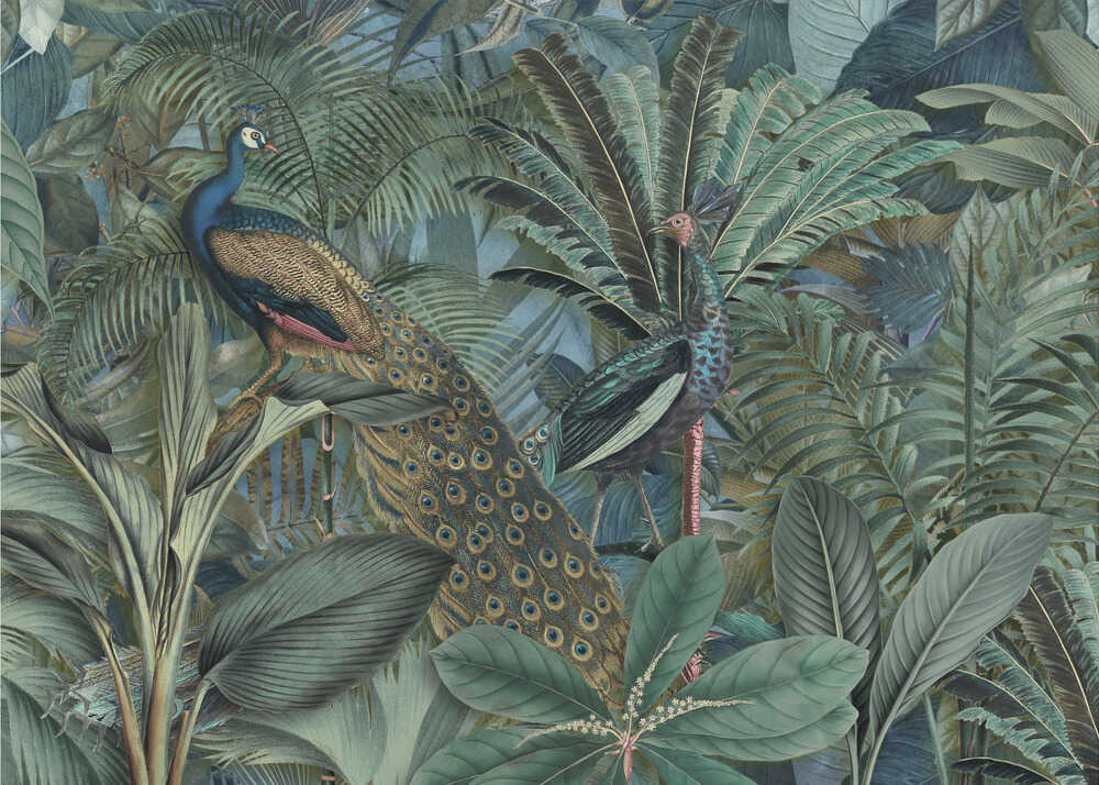 Jungle Birds Garden No2 | Poster