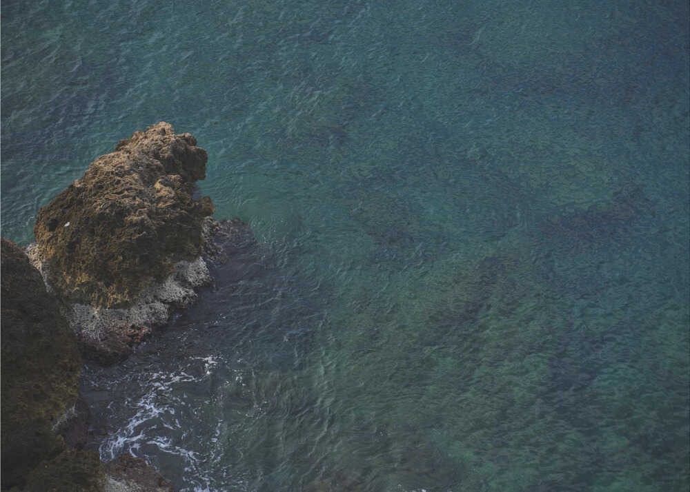 Paysage marin et rochers | Toile