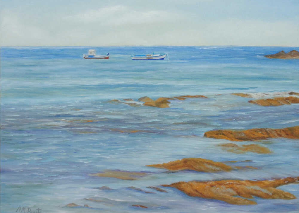 Depuis le rivage | Toile