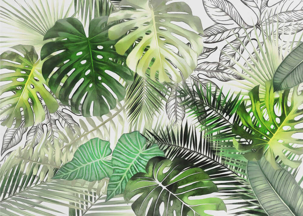 Tropical Foliage 01 | Poster