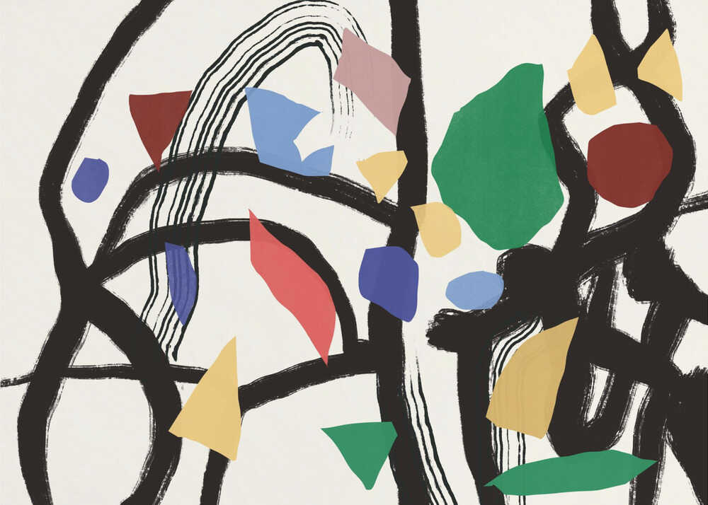 Farbenfrohes Chaos | Poster