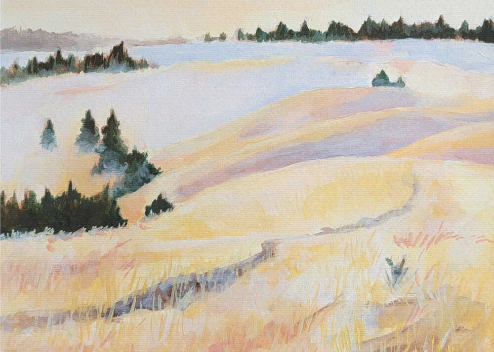 Nebliger Morgen 8x10 | Poster