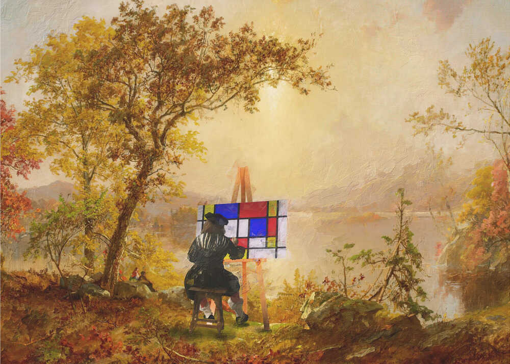 Cubist Landscape | Poster