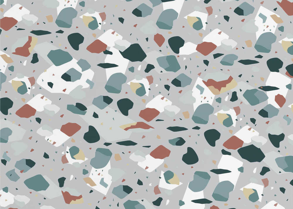 Terrazzo_Grau | Tapete