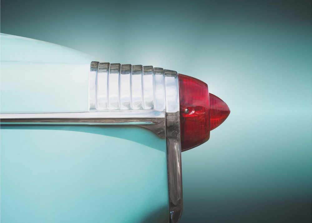 American classic car Super 88 1953 Rear | Poster