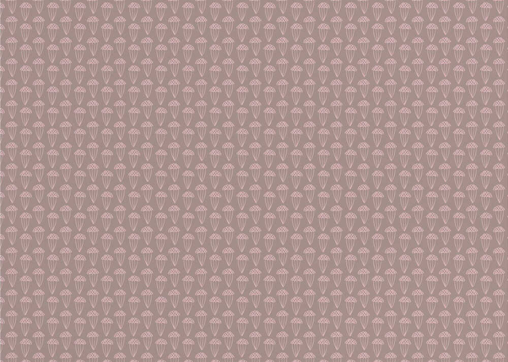 Samenkapsel Beige | Tapete