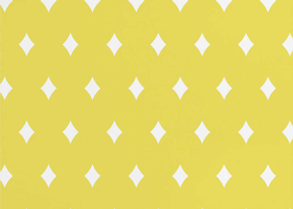 Weiße Diamanten Gelb | Tapete