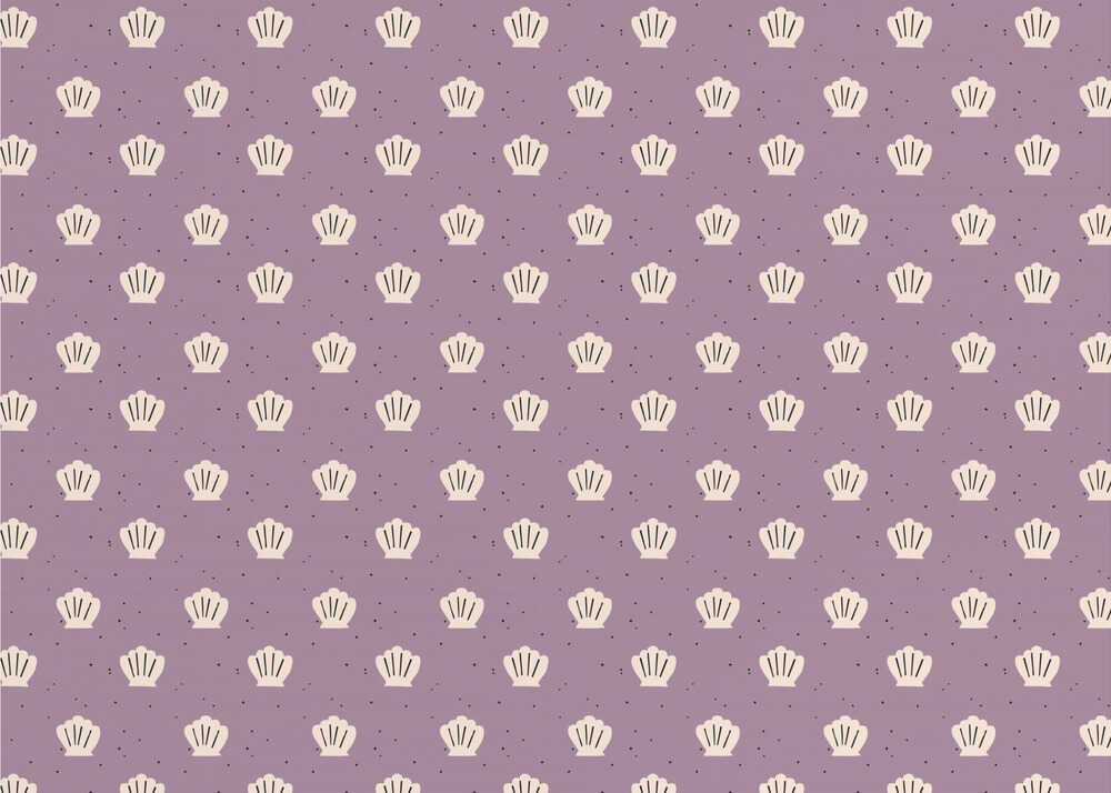 Muscheln (Musterdesign) | Tapete