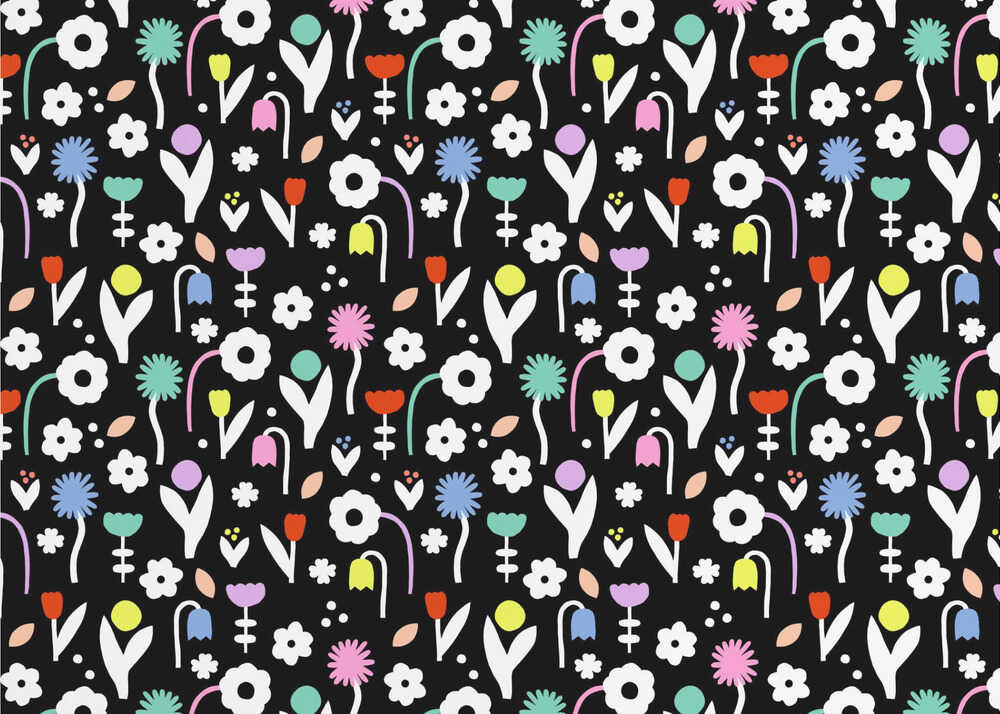 Blumenmuster | Tapete