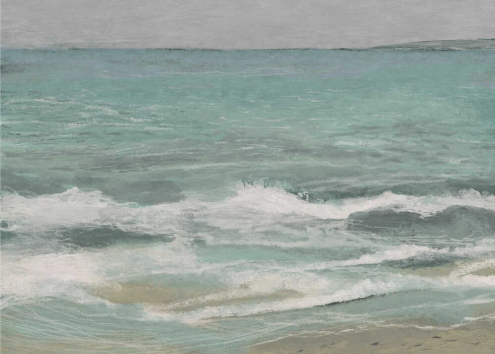 Vagues de la rive est | Toile