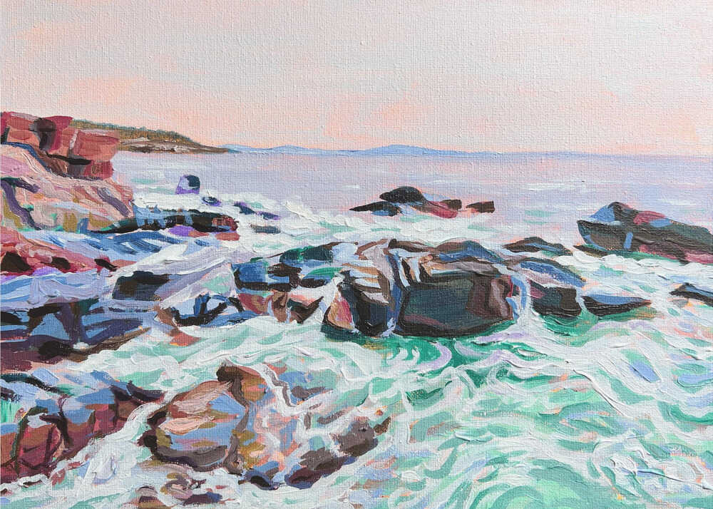 Donnerloch | Leinwand