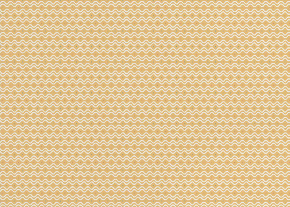 Gelbes Wirbelmuster | Tapete