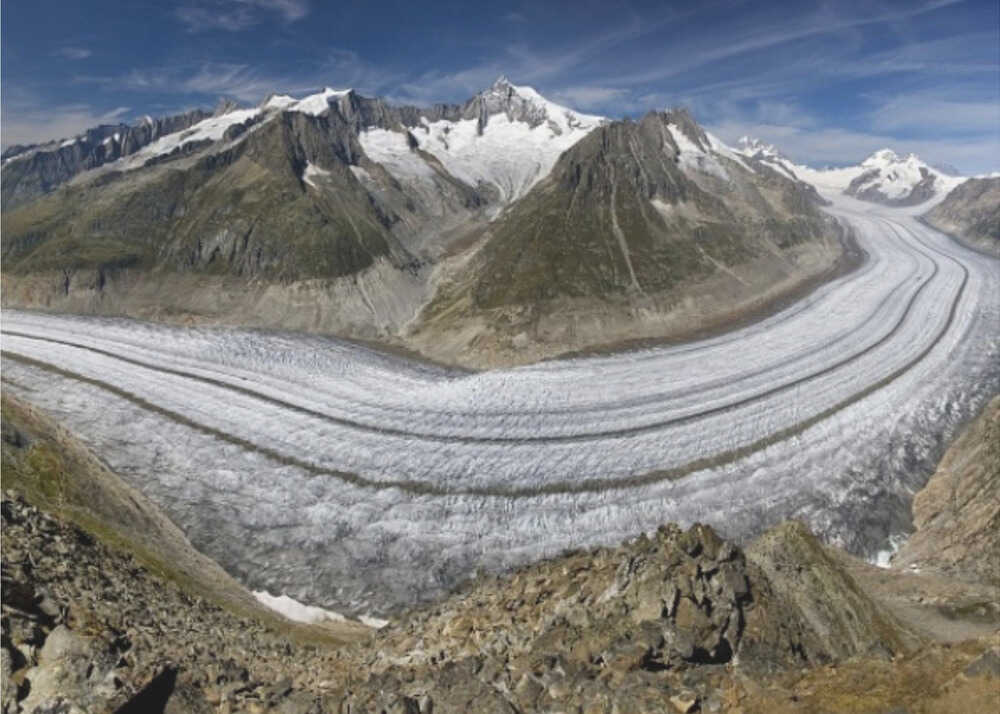 Aletschgletscher | Hintergrundbild