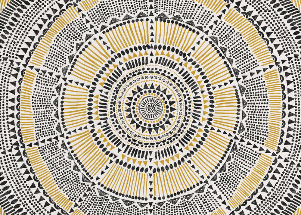 Soleil tribal | Toile