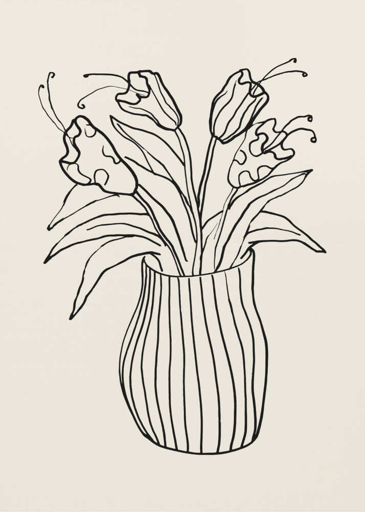 Vase Sketch | Poster