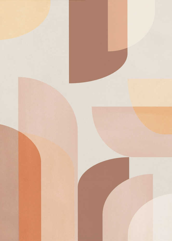 Retro Geometric | Poster