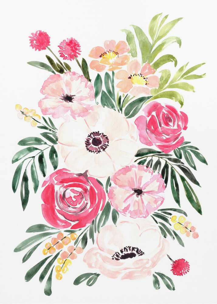 Mirja bouquet | Poster